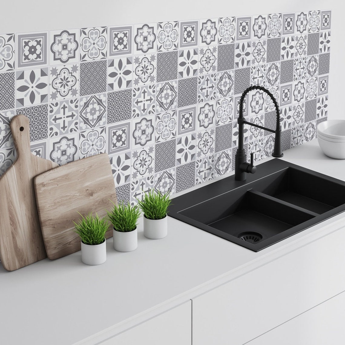 Self Adhesive Wall Tiles 30.5cm X 30.5cm 1.4mm Thick - Etsy UK