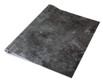 d-c-fix Avellino Beton Slate Grey 45cm width Self-adhesive Vinyl Wrap for Doors and Worktops
