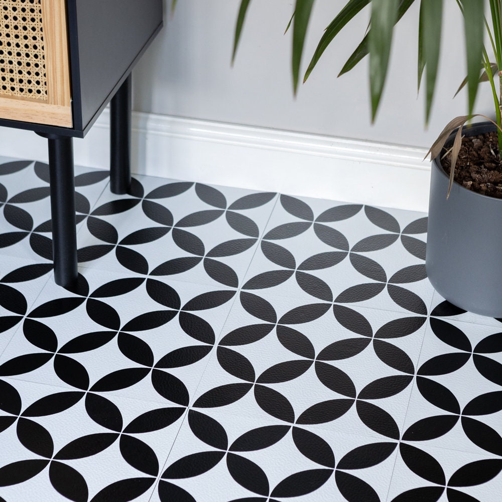 FloorPops FP2952 Carreaux de Sol Stellar Peel & Stick Dalles