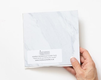 Floor Pops Bonneville Marble Quarter Floor Tile Sample