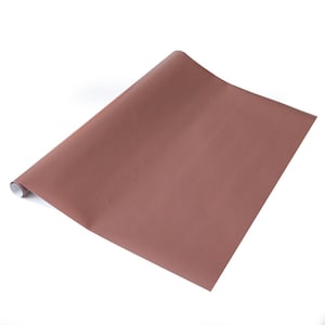 Película de vinilo plástico adhesivo rojo oxidado mate de 67,5 cm x 2 m dc fix