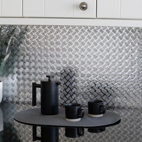 A4 SAMPLE - CHEQUER PLATE Sticky Back Plastic Vinyl Wrap Film - Etsy UK