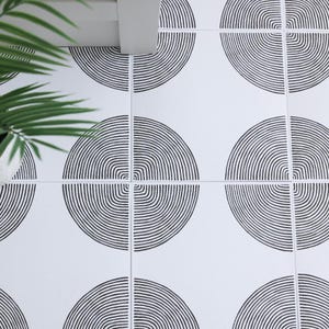 30.48cm X 30.48cm LUMINARY peel and stick vinyl floor tiles