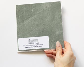 Floor Pops Bonneville Jade Quarter Floor Tile Sample