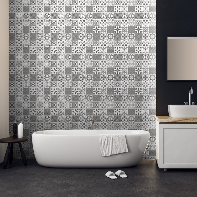 Self Adhesive Wall Tiles 30.5cm X 30.5cm 1.4mm Thick - Etsy UK