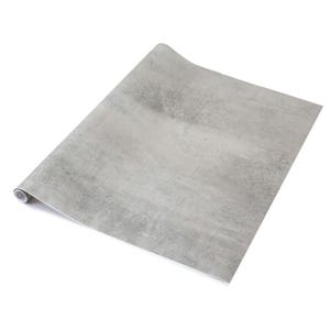 90cm x 2.1m dc fix CONCRETE GREY sticky back plastic vinyl wrap film