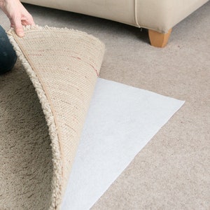 Pro Space Rug Pads Grippers Carpet Tape 10 Pcs Non Slip Rug Tape for Hardwood Floors and tiles, Keep Your Rug in Place