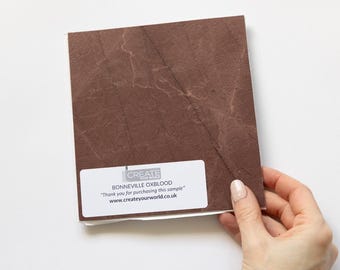 Floor Pops Bonneville Oxblood Quarter Floor Tile Sample