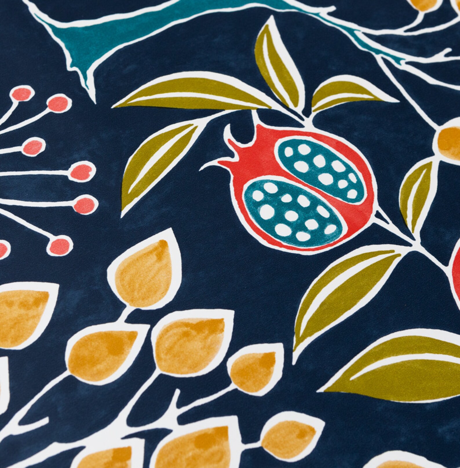 Nu Wallpaper GROOVY GARDEN NAVY Peel & Stick Wallpaper Etsy UK