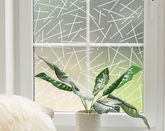 67.5cm x 1.5m dc fix MIKADO static cling vinyl window privacy film