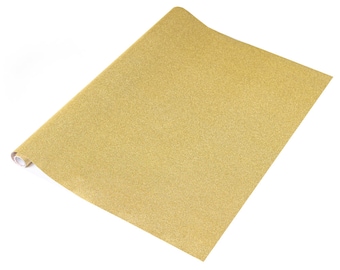 d-c-fix Pellicola vinilica autoadesiva glitterata oro 67,5 cm x 2 m per decorazione