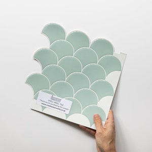 In Home Shell 25.4 x 25.4cm 3D Tile Sticker Sample