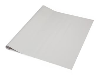 d-fix Matt Hellgrau 45 cm Breite Selbstklebende Vinylfolie für Türen und Möbel