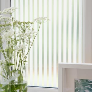 90cm x 1.5m dc fix LINIA static cling vinyl window privacy film