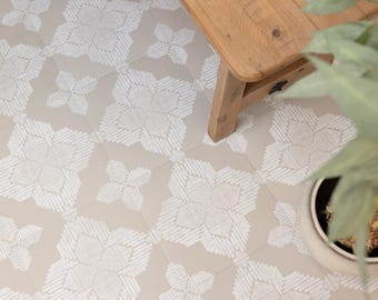 Floor Pops Sullivan 30.48cm x 30.48cm Self-adhesive Vinyl Floor Tiles