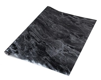 d-c-fix Vinilo autoadhesivo con diseño de mármol Romeo plateado, 67,5 cm de ancho, para puertas y encimeras.