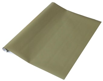 67.5cm x 2m dc fix MATT OLIVE Green sticky back plastic vinyl wrap film