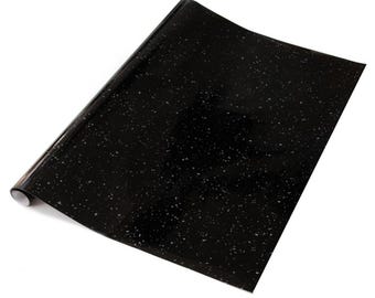 d-c-fix Black Granite Quartz 90cm x 2.1m Self-adhesive Vinyl Wrap for Doors and Worktops
