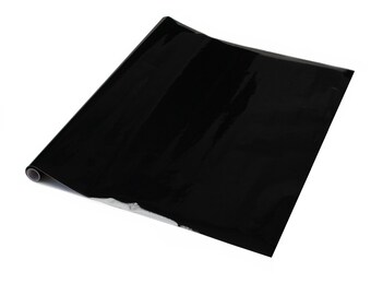 Film auto-adhésif d-c-fix noir brillant 67,5 cm x 2 m pour portes et meubles