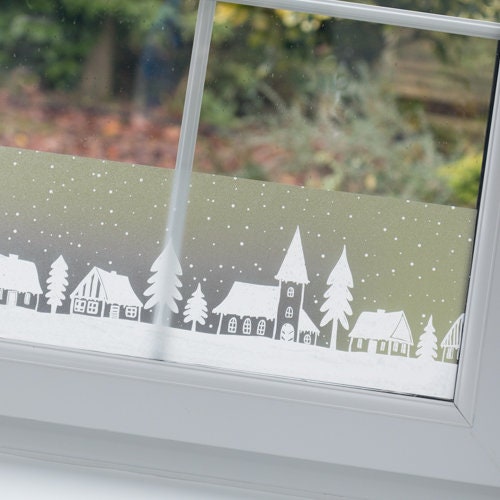 d-c-home  A winter wonderland on your window—with d-c-fix® winter borders