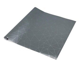 d-c-fix Tico Silver Pellicola vinilica autoadesiva per porte e mobili, 45 cm x 2 m