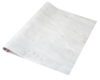 d-c-fix Marmor Romeo Weiß Matt 675cm Breite Selbstklebende Vinylfolie für Türen und Arbeitsplatten