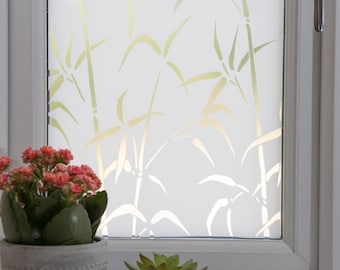 d-c-fix Bamboo 67,5 cm x 1,5 m Lámina de vinilo electrostática para ventanas para privacidad y decoración