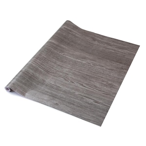 Película de vinilo plástico con reverso adhesivo, color gris, dc fix OAK SHEFFIELD PEARL, de 90 cm de ancho y hasta 15 m de largo.