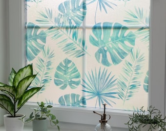 Película para ventanas estática Tropicono Eco Line de 67,5 cm de ancho x 1,5 m de largo con fijación DC.