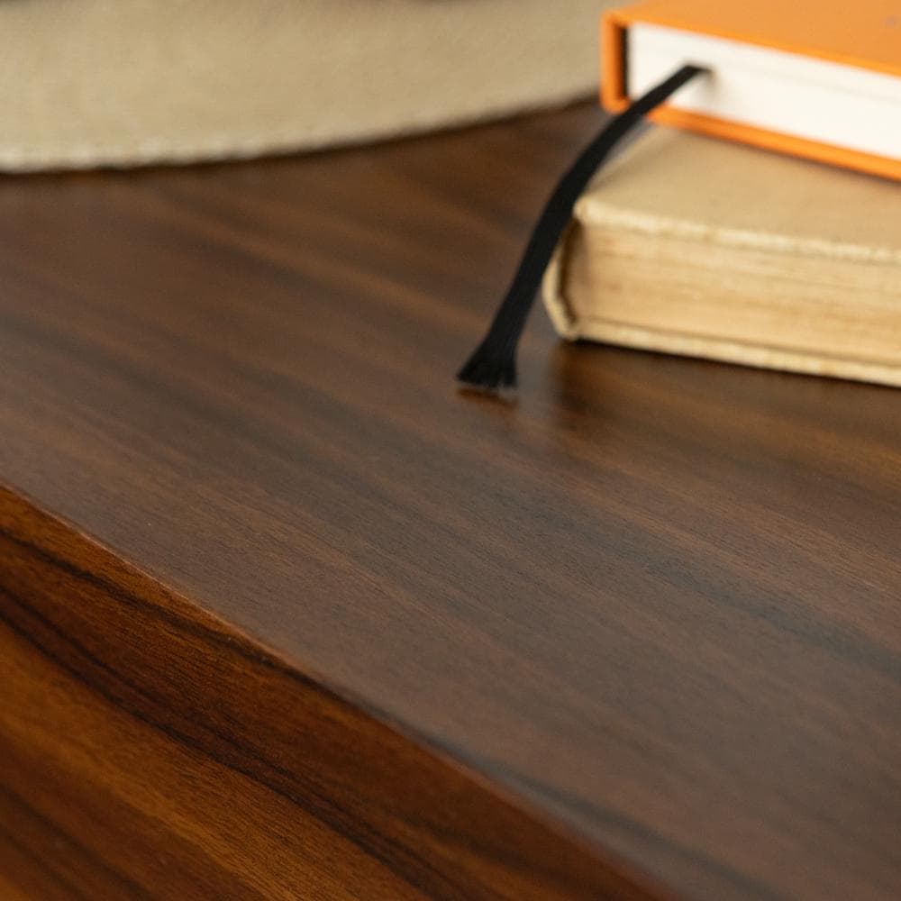 D-c-fix Medium Walnut Self-Adhesive Vinyl Wrap Film - 90cm X 1m To 15m