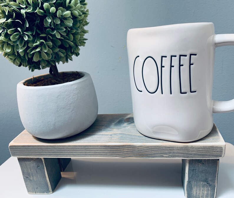 Wooden Mug Riser Two Coffee Mugs Riser Pottery Riser Etsy