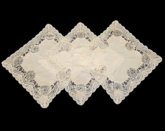 BRIDAL HANDKERCHIEF from weddinggown