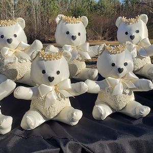 WEDDING MEMORY BEARS