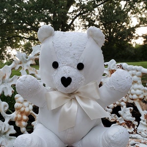 Wedding and flower girl Dress Memory Bear