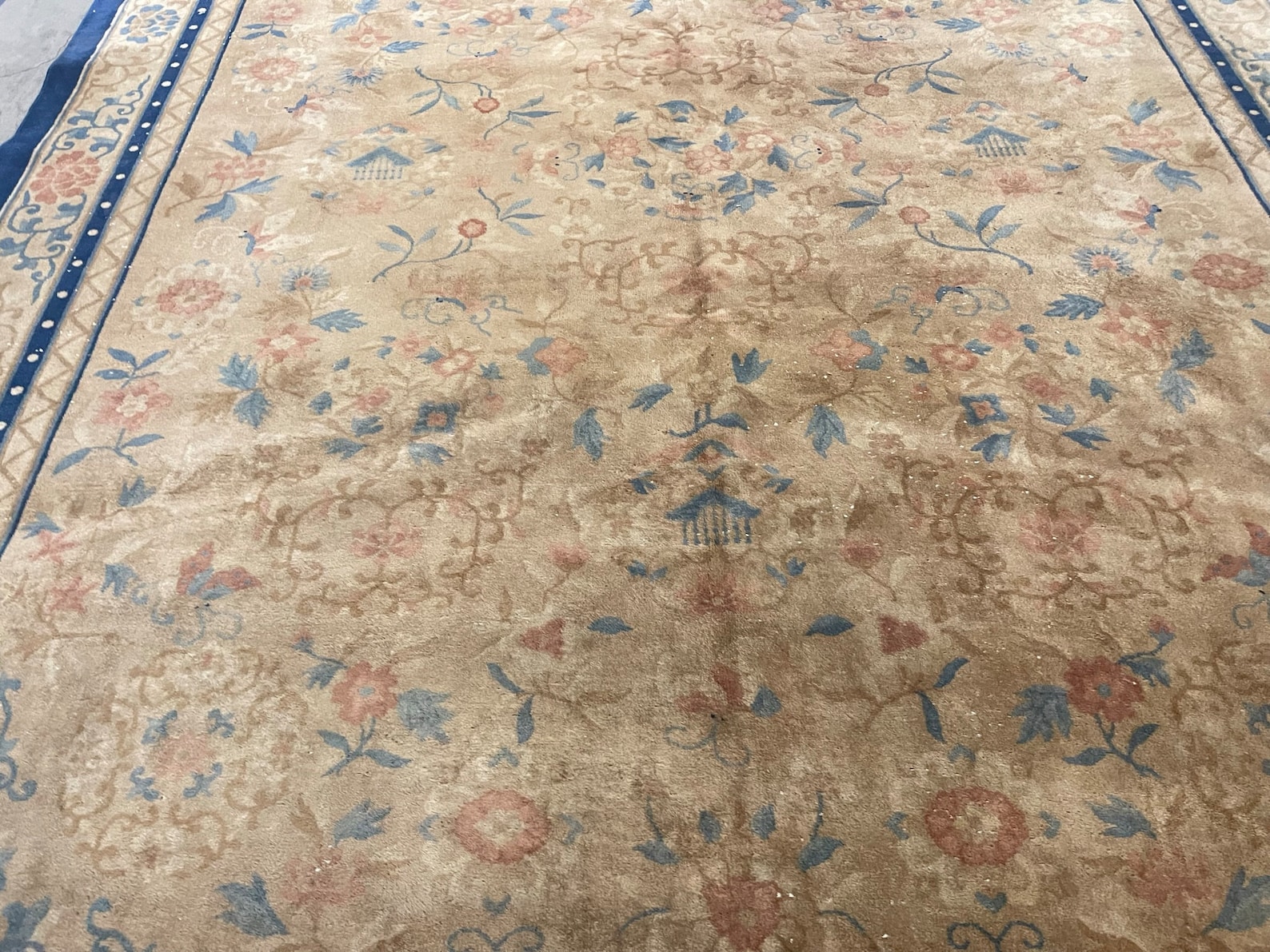Peking Pattern VINTAGE CHINESE PEKING Style All Over Pattern Rug - Etsy