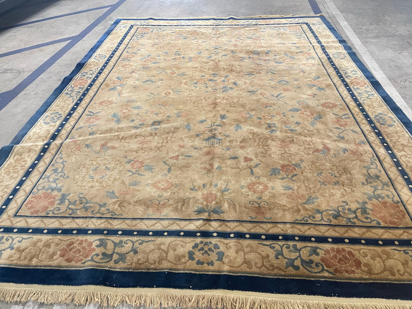 Peking Pattern VINTAGE CHINESE PEKING Style All Over Pattern Rug - Etsy