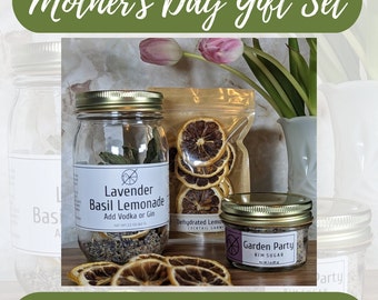 Mother's Day Lavender Basil Gift Set