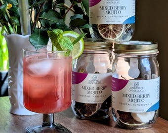 Mixed Berry Mojito Cocktail Infusion Kit
