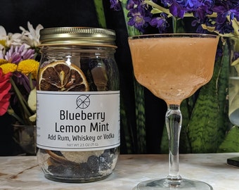 Blueberry Lemon Mint Cocktail Infusion Kit