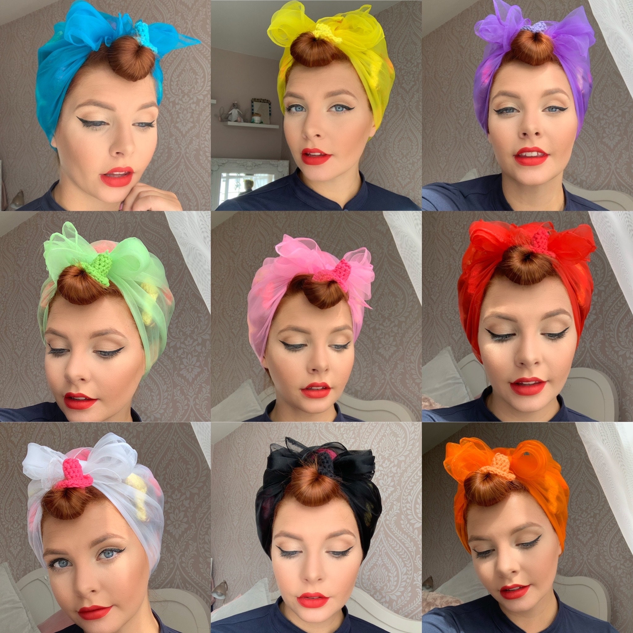 Hair Net Scarf - Etsy Hair Net Scarf - Etsy