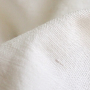 Handwoven Cotton Fabric, by the Half Yard, Off-White Handloom with Finest Slubs