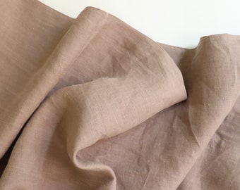 Nani Iro Linen Fabric from Japan Colors by Naomi Ito, Taupe Beige by the Half Yard