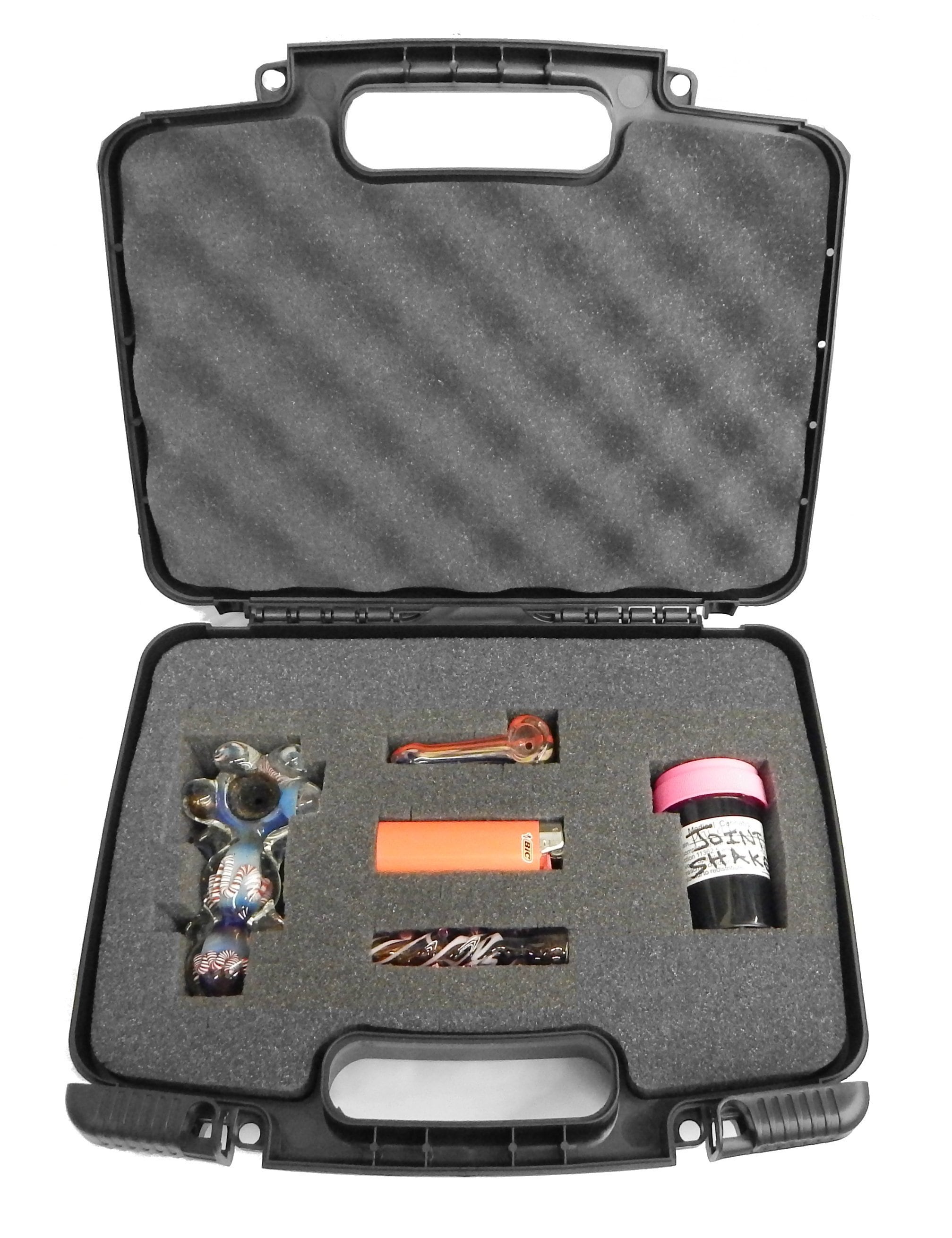 CLOUD/TEN Lockable Travel Hard Case, Customizable Foam Insert
