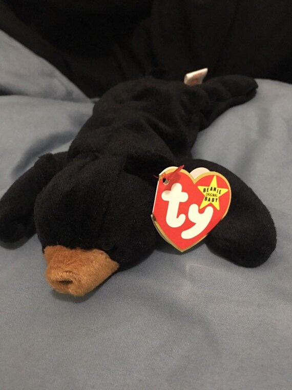 blackie beanie baby