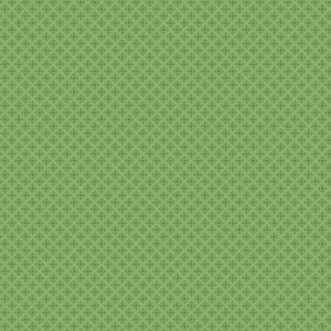 May include: A green textured fabric with a repeating pattern of small, light green squares.
