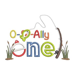 O&quot;Fish&quot;ally One Machine Applique Design