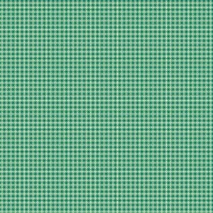 May include: A green and white checkered pattern.