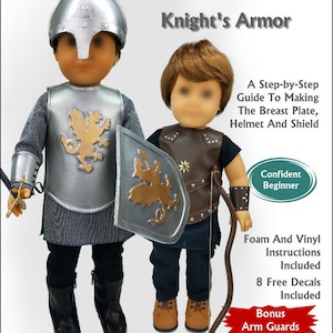 Knight&#39;s Armor for 18&quot; dolls such as American Girl Doll