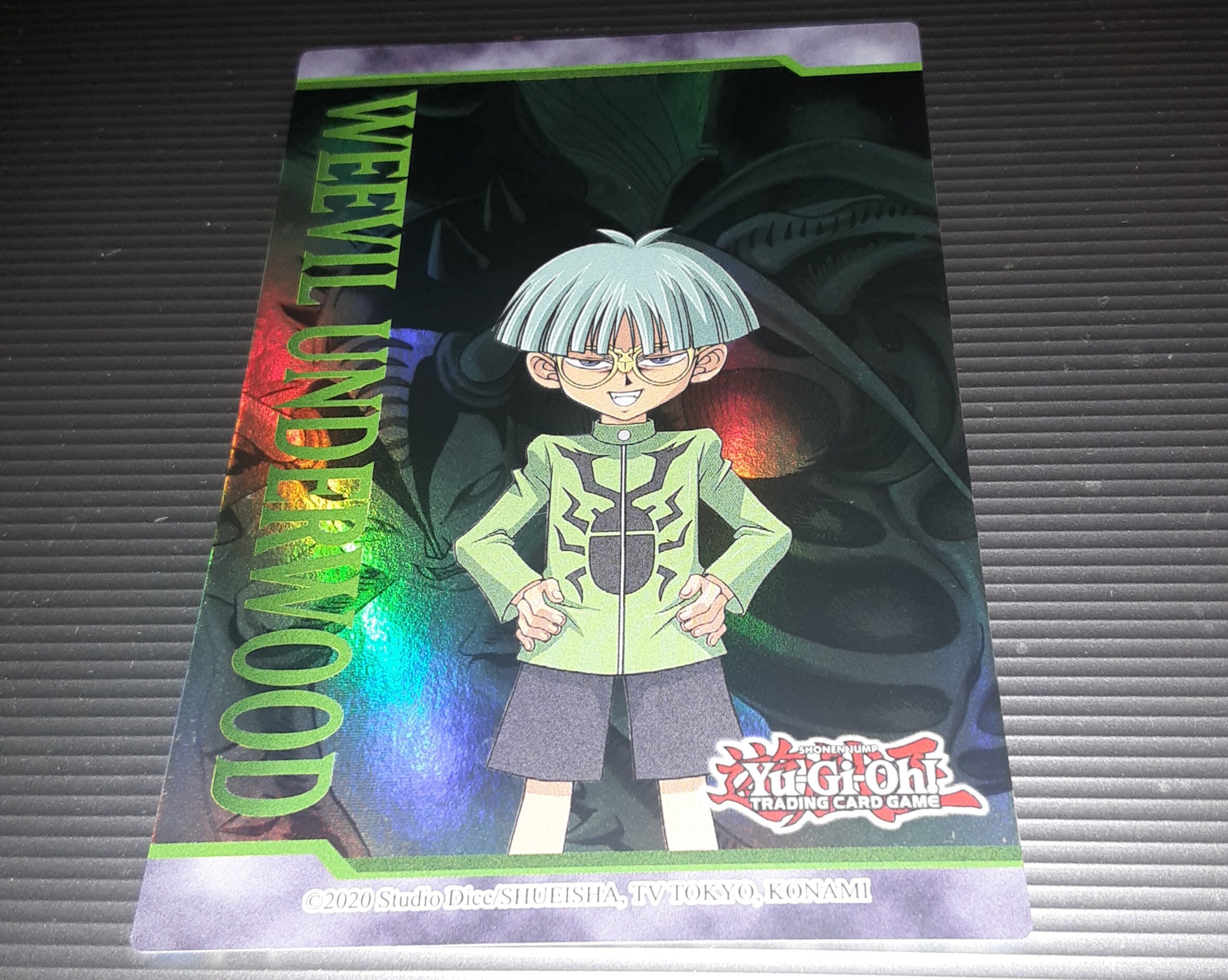 Offical Yugioh Weevil Underwood Foil Anime Character Art - Etsy