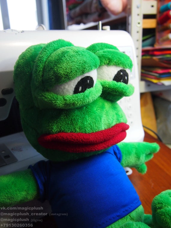 pepe the frog plush